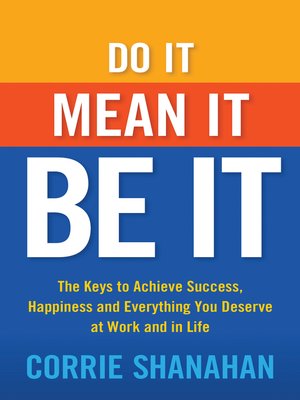 cover image of Do It, Mean It, Be It